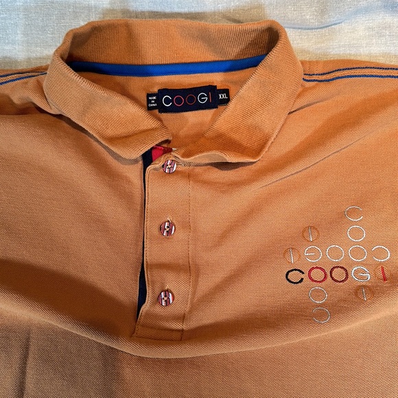 Men’s Vintage y2k Coogi Australia Short Sleeve Polo sz xxl - Picture 2 of 8